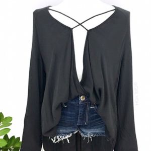 Urban Outfitters Silence + Noise Cross Top